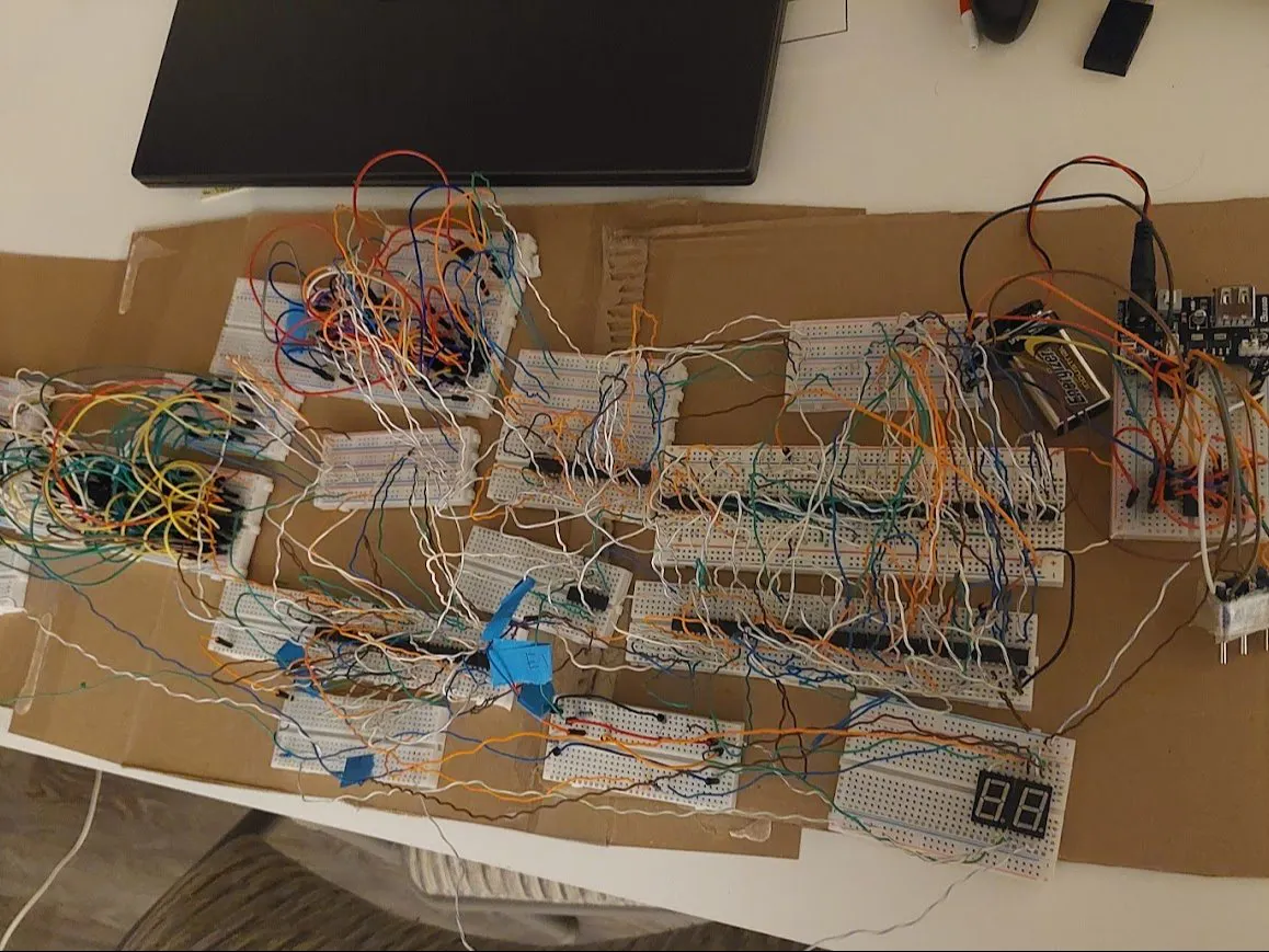 BCD to Decimal Decoder Using Only Nand Gates - Hackster.io