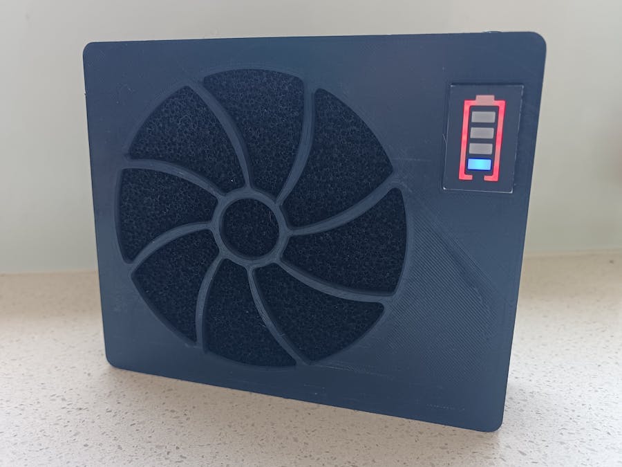Battery Powered Solder Fume Extractor