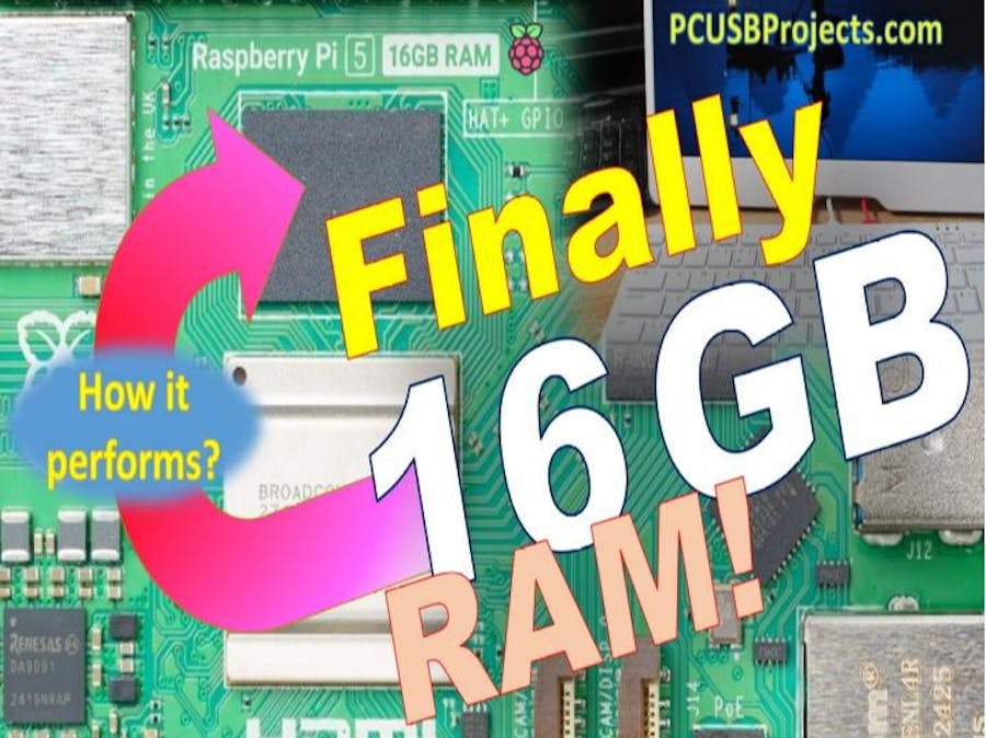 Raspberry Pi 5 with 16 GB RAM and a new SoC is here!