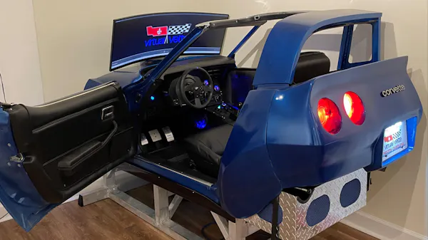 Turning a Real Corvette Into an Indoor Racing Simulator - Hackster.io