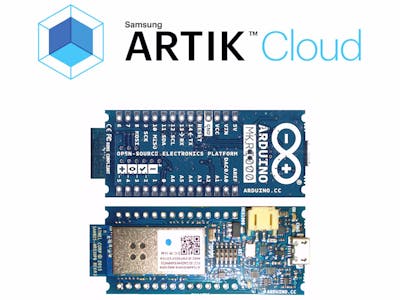 Arduino MKR1000 - DHT - Artik cloud 