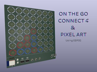 On the Go Connect4 and Pixel Art Frame