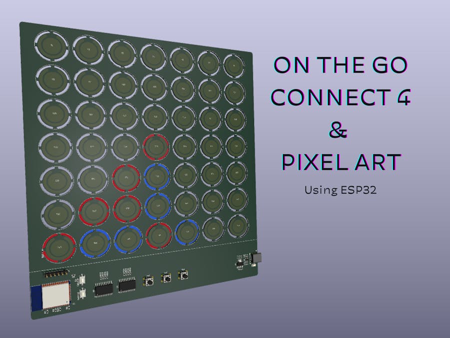 On the Go Connect4 and Pixel Art Frame