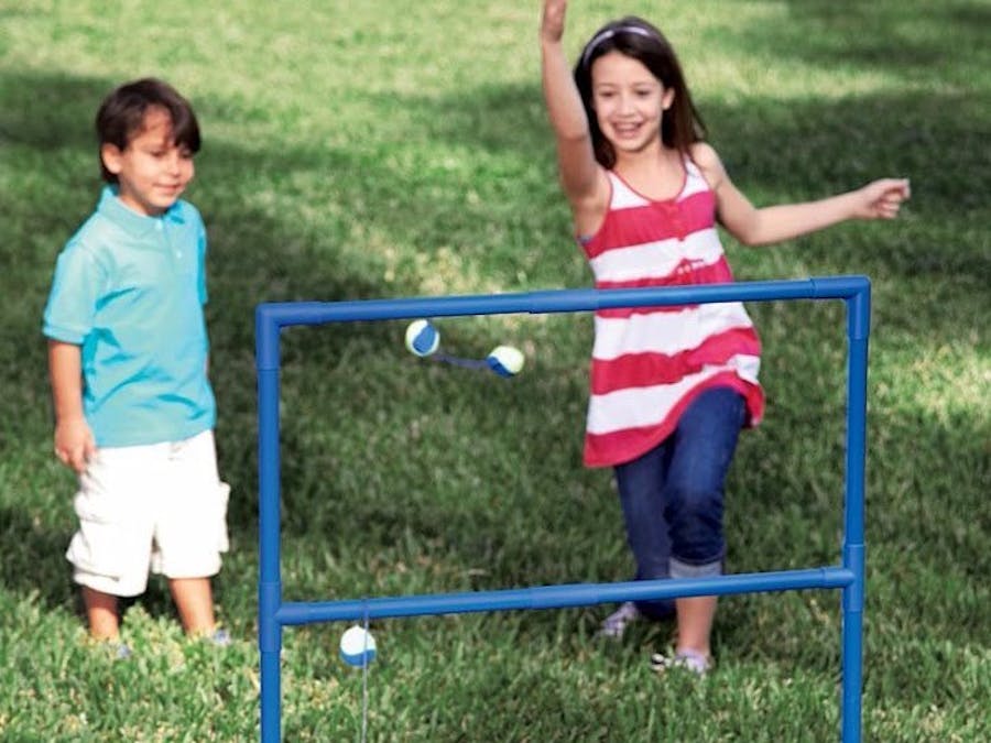 Build a Simple Ladder Toss Game from PVC