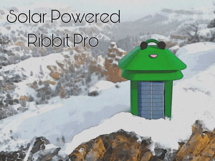 Solar Powered Ribbit Pro