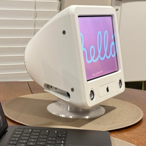 Jerrod Hofferth's Half-Sized eMac Mini Might Be the Cutest M4 Mac