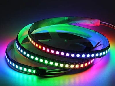 2x300 LEDS WS2812b strips