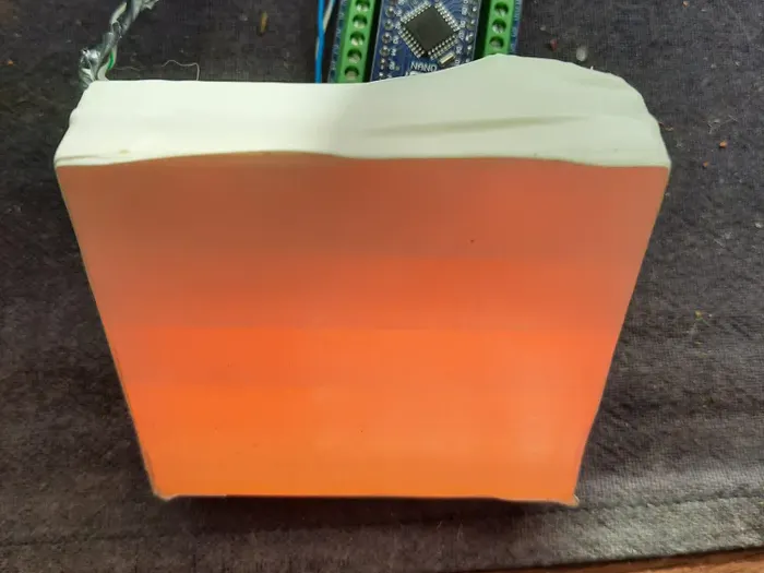 8x8 WS2812b animated warp effect