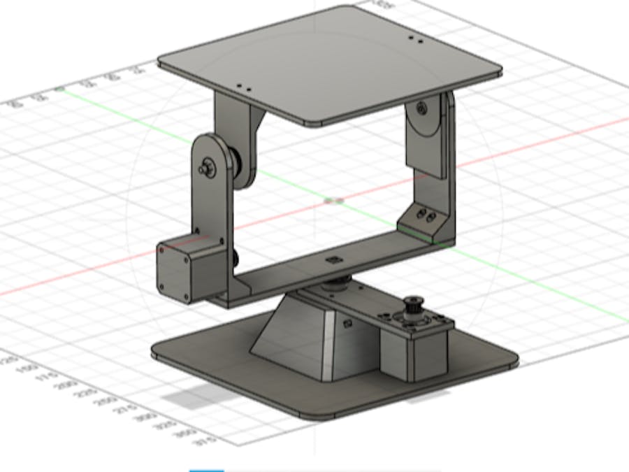 2 - Axis Gyro-Stabilized Platform (Stepper Motor)