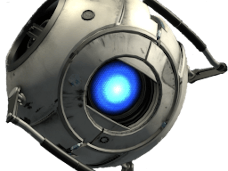 Wheatley virtual companion robot