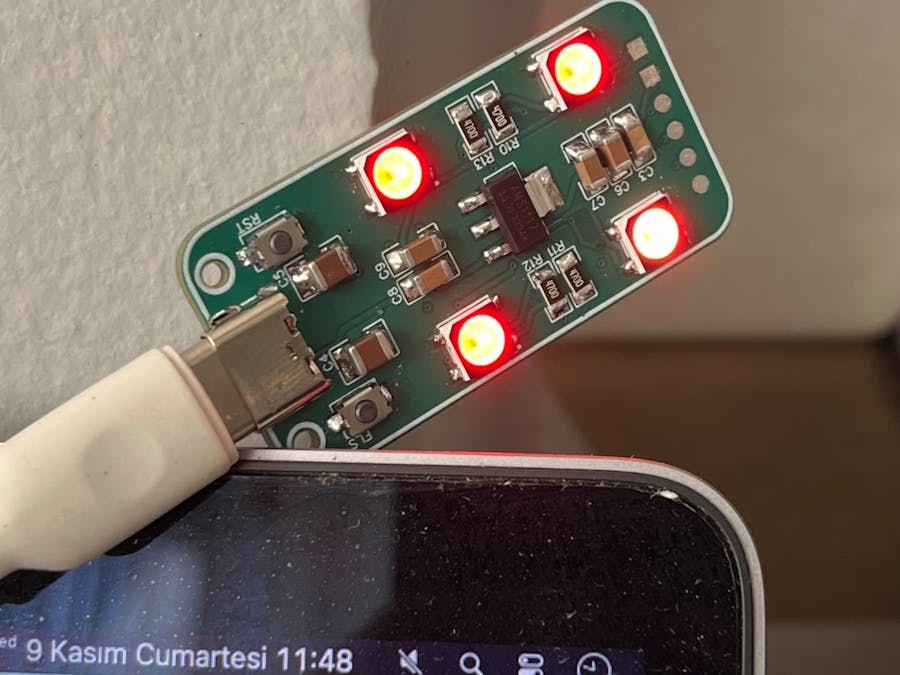 Smart Lamp Design Using ESP-12F and WS2812 RGB LEDs