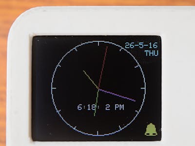 DIY Alarm Clock with evive