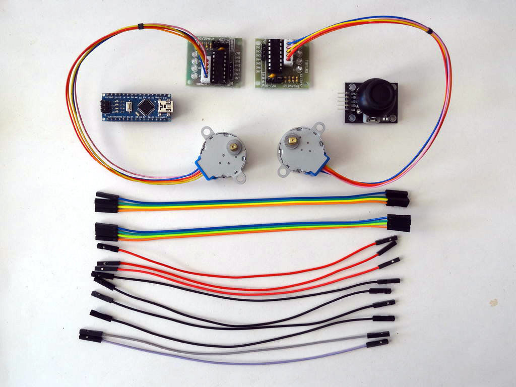 Arduino Nano: Control 2 Stepper Motors With Joystick - Arduino Project Hub