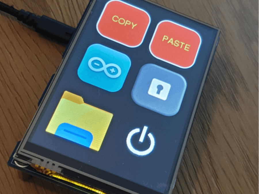 Pi Pico Macropad With a Touchscreen