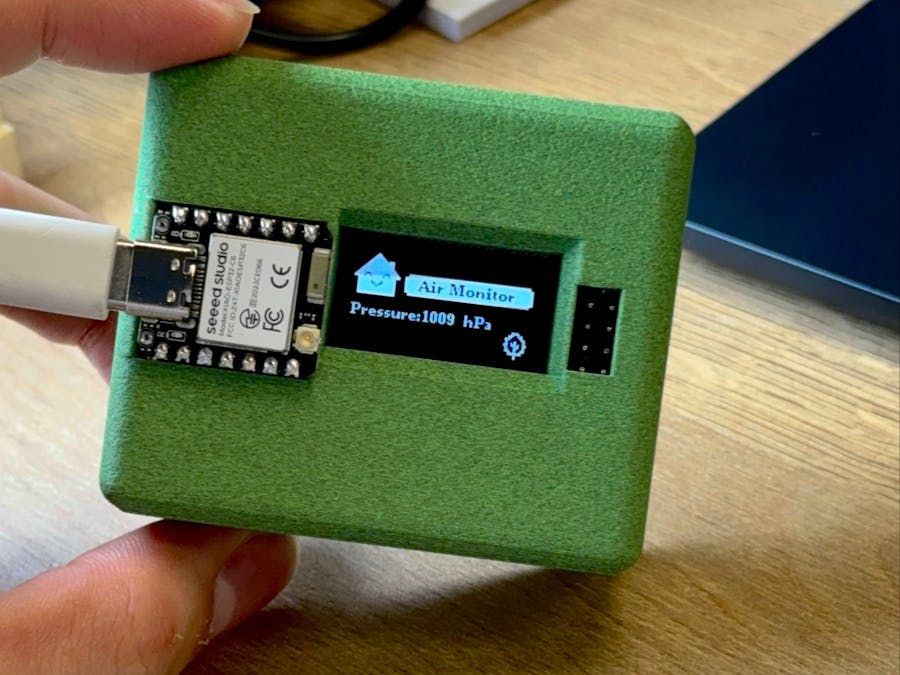 A DIY Zigbee Air Pressure Sensor for My Home Assistant☁️