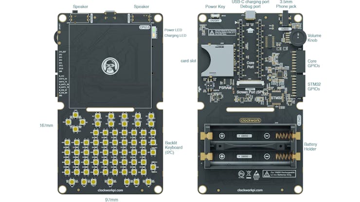 Clockwork Pi Launches the PicoCalc Kit, a Raspberry Pi Pico