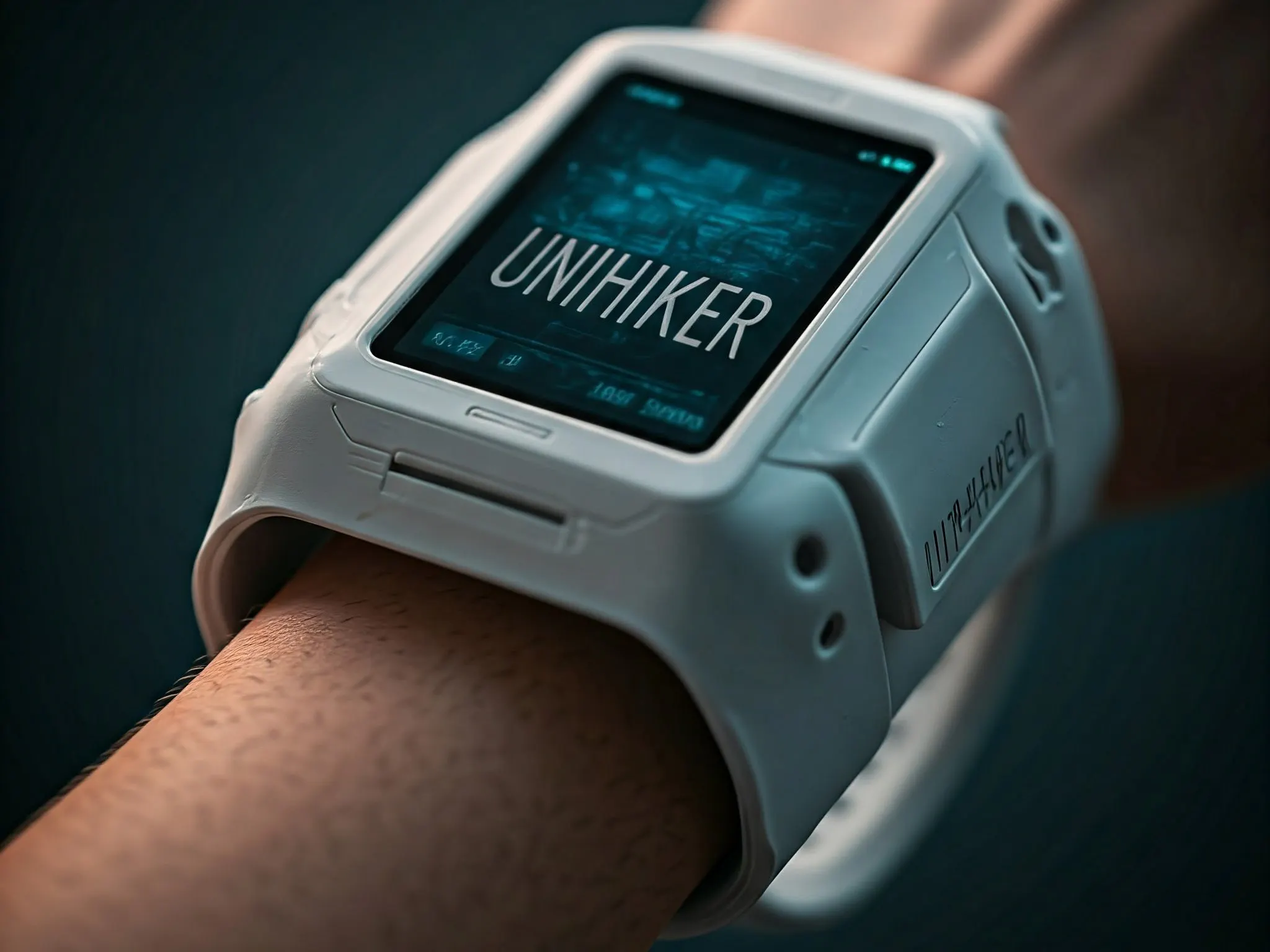 Wearable cyber-deck monitor using UNIHIKER for any device - Hackster.io