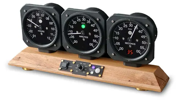 Brett Oliver's Aviator Clock Mounts Custom 3D-Printed Instrumentation ...
