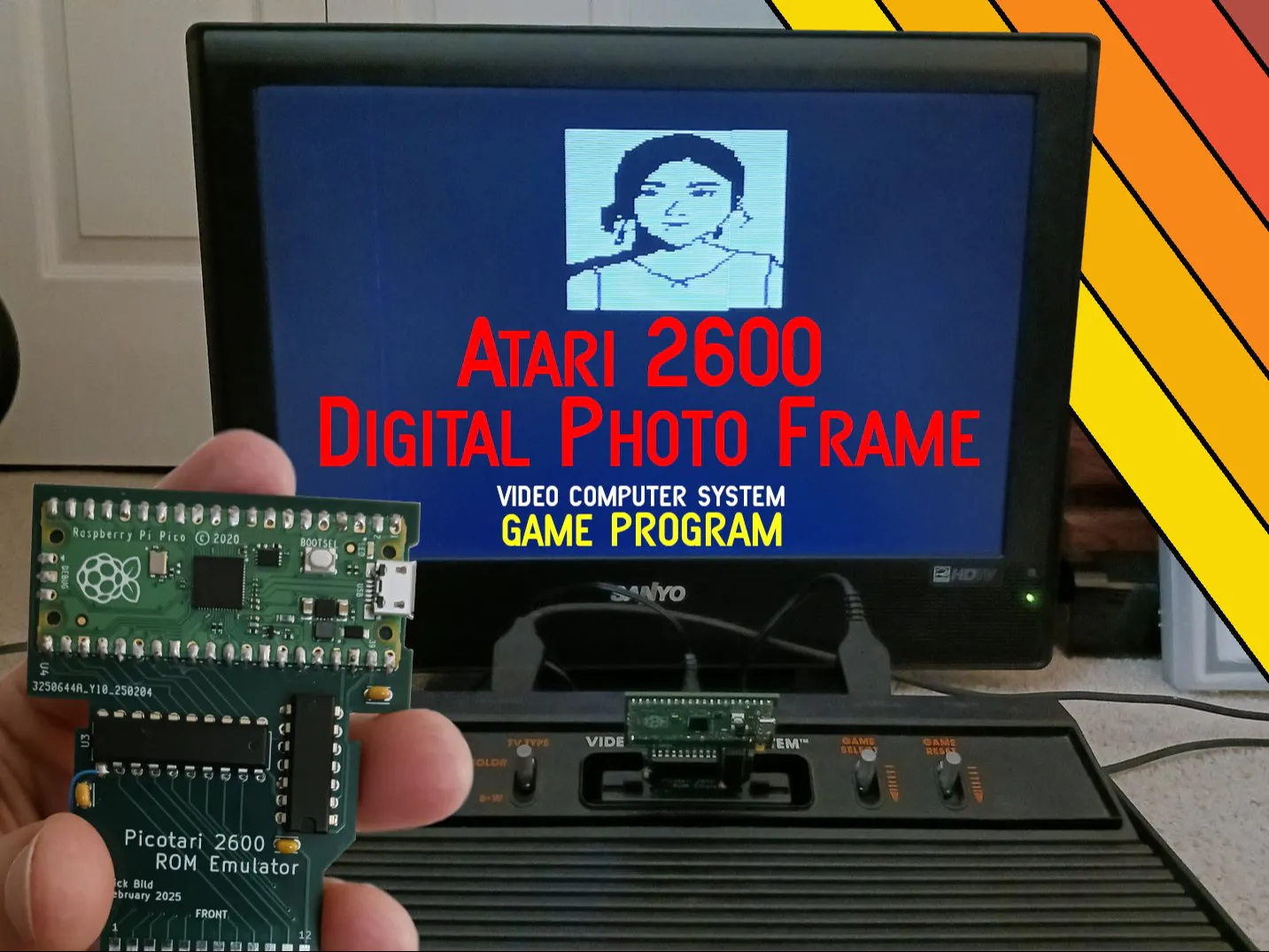 Atari 2600 Digital Photo Frame - Hackster.io
