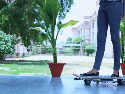 Smartphone Controlled Electric Skateboard
