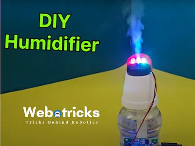 How to Make a DIY Humidifier with Ultrasonic Mist Maker