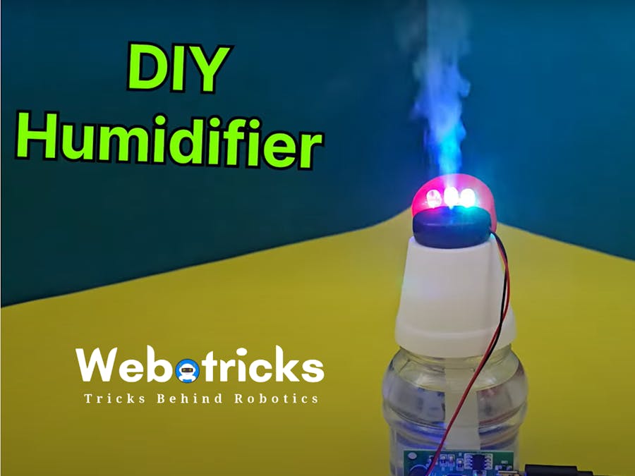 How to Make a DIY Humidifier with Ultrasonic Mist Maker