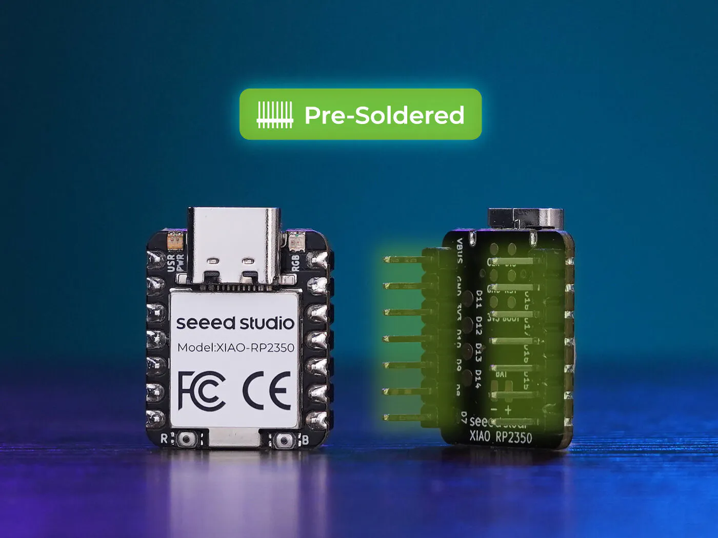 Seeed Studio XIAO RP2350 (Pre-Soldered)