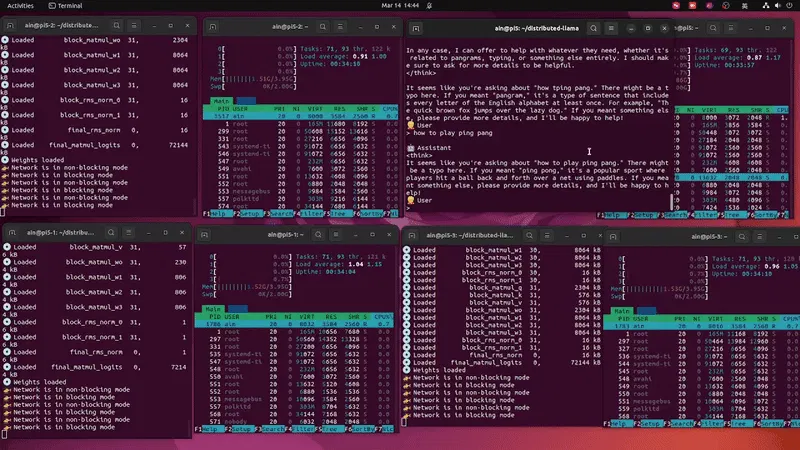Distributed Inference of DeepSeek Using Raspberry Pis - Hackster.io