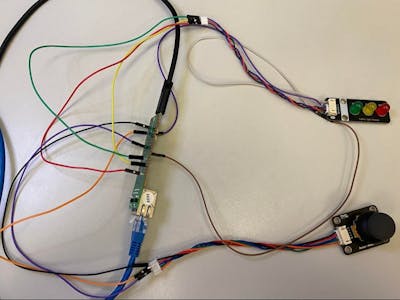 W5100S-EVB-Pico2 LED project with Adafruit and CircuitPython