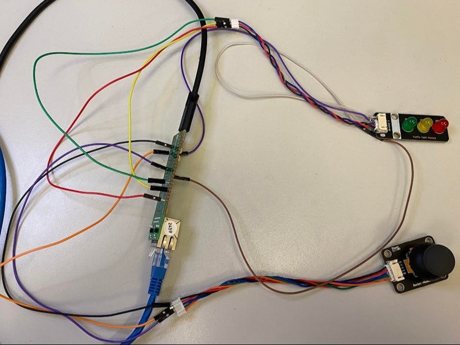 W5100S-EVB-Pico2 LED project with Adafruit and CircuitPython