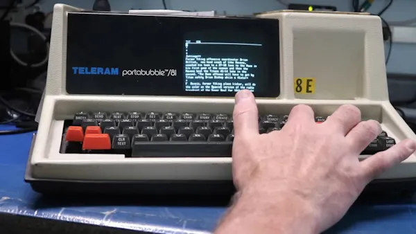 Dr. Scott M. Baker Restores a Vintage Portabubble/81 — and Demonstrates ...