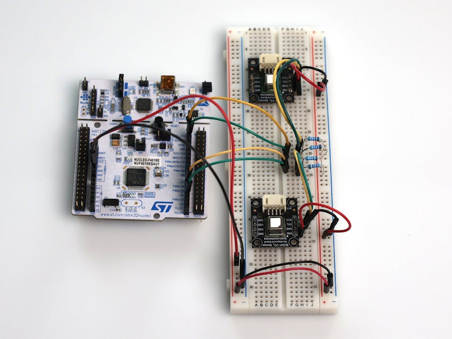 Two separate I2C buses on Nucleo 64
