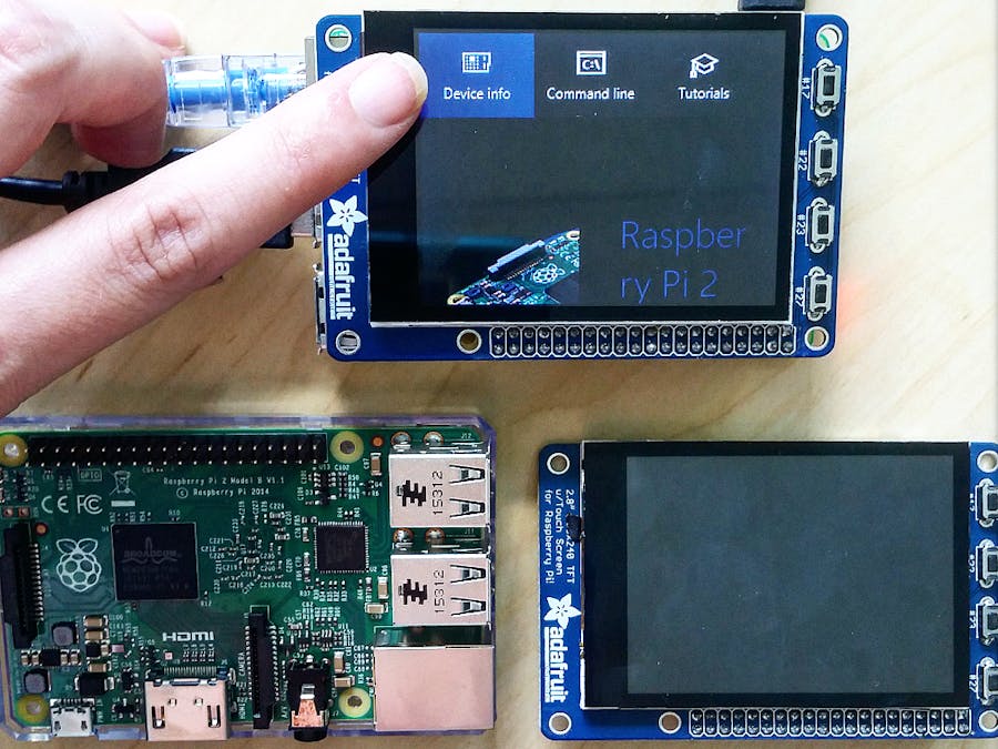 Windows 10 IoT Core for Adafruit SPI Touchscreen