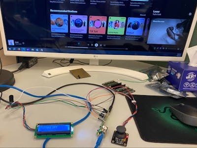 Spotify name displayer with CircuitPython and W5100SEVBPICO2
