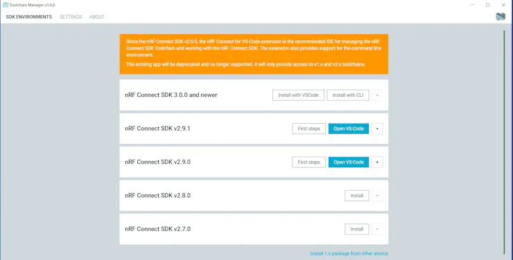 Install nRF Connect SDK