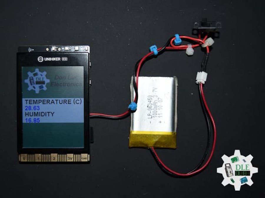 Project #30 - UNIHIKER - AHT20 - Mk09