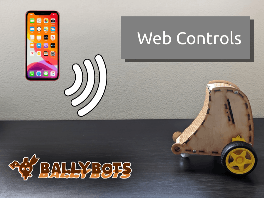 Lesson 6: Control your BallyBot from a website