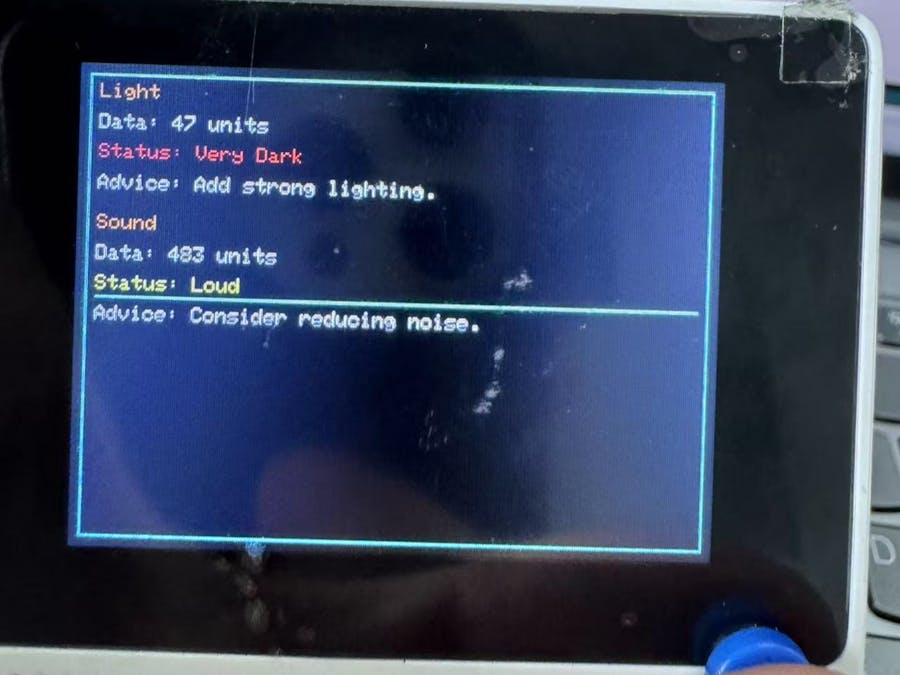 Wio Terminal Multi-Sensor Environmental Monitoring Station