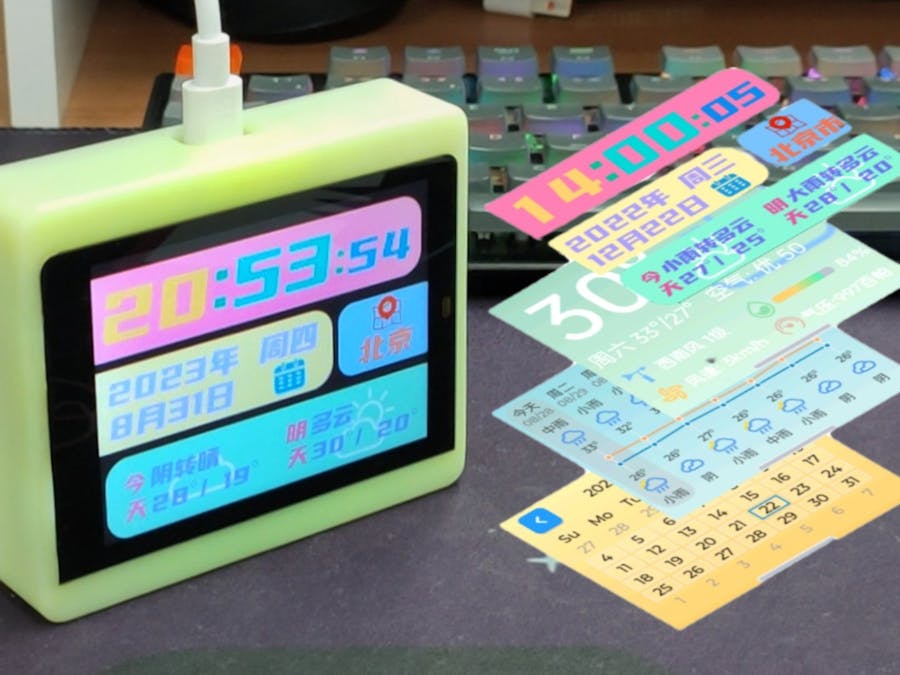 ✨Weather Station Based on AiPi-Eye-S1