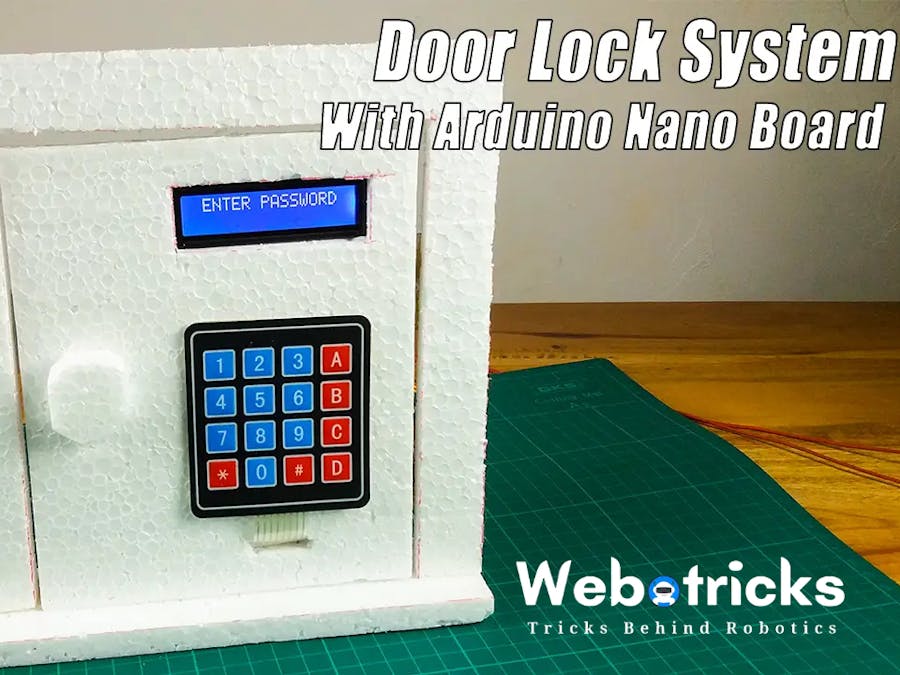How to Make a Secure Arduino-Based Door Lock with Keypad and