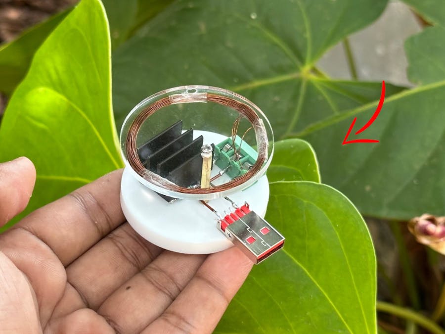 Wirless LED Pot Making