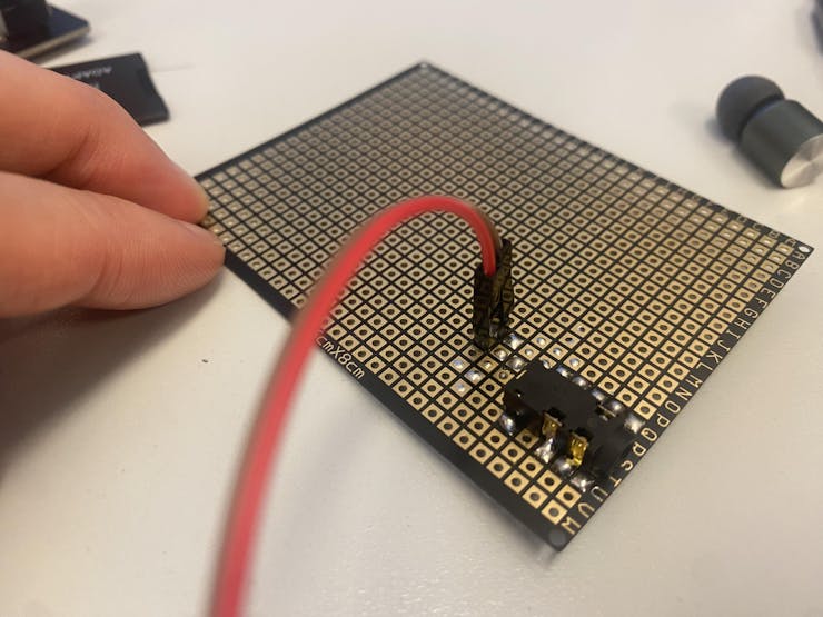 Pre-built headphone jack module