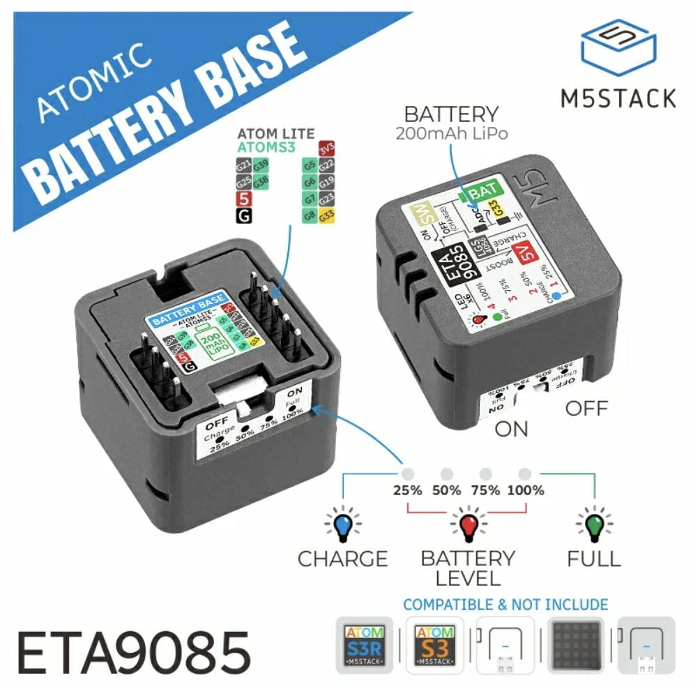 Atomic Battery Base (200mAh)