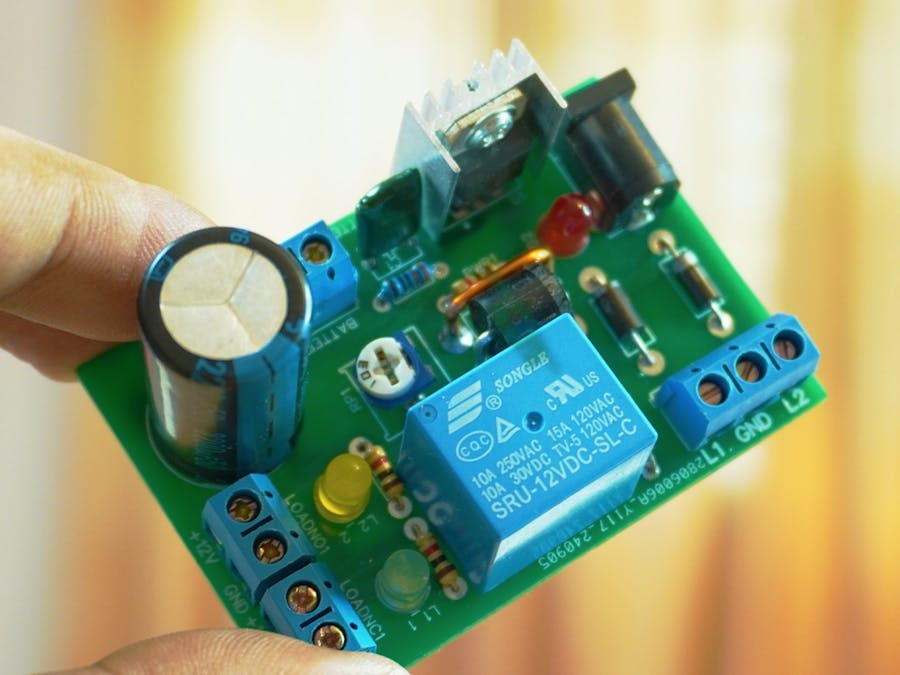 🔋 DIY Automatic Load On/Off Mini DC IPS Making at Home