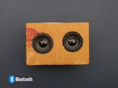 DIY Cardboard Bluetooth Speaker
