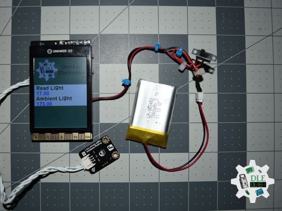Project #30 - UNIHIKER - Ambient Light - Mk11