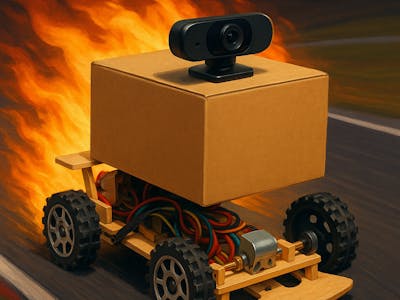 Really Interesting Super Cool Car (Cardboard Box)