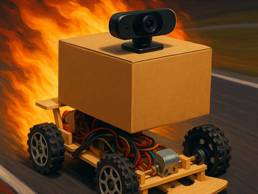 Really Interesting Super Cool Car (Cardboard Box)