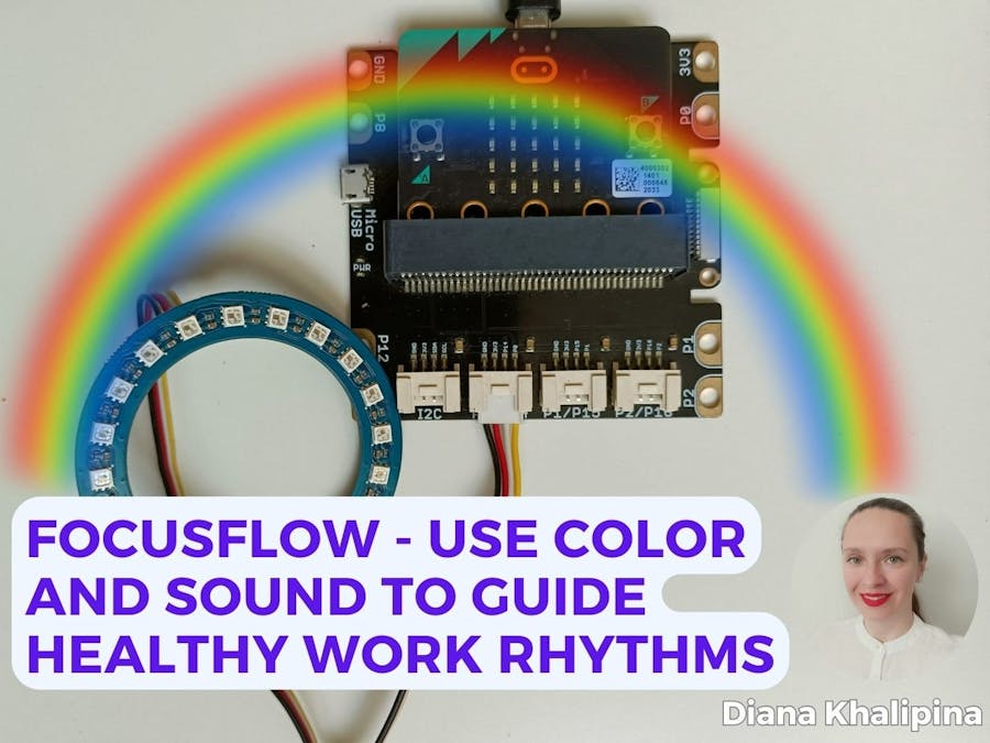 Accessible FocusFlow – color & sound for work rhythms