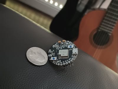 ButtonBoard Button Sized Wearable Sensor Board